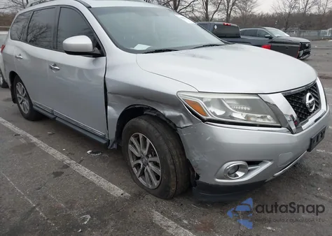 2013 Nissan Pathfinder Sl из США, поврежденный, VIN 5N1AR2MM4DC676681